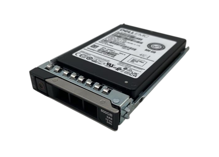 Dell 800GB 12G SAS TLC MU 2.5" Enterprise SSD + G14-17th Caddy GW8T1 MZ-ILT800C