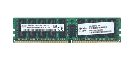 NEW Cisco 16GB 2Rx4 PC4-2133 UCS-MR-1X162RU-A DDR4-17000 RDIMM RAM 15-102216-01