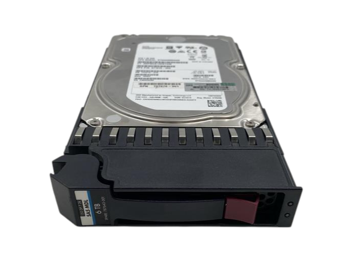 HPE MSA Seagate Exos 7E8 6TB 7.2K 12G SAS 3.5" HDD Hard Drive + Caddy J9F43A