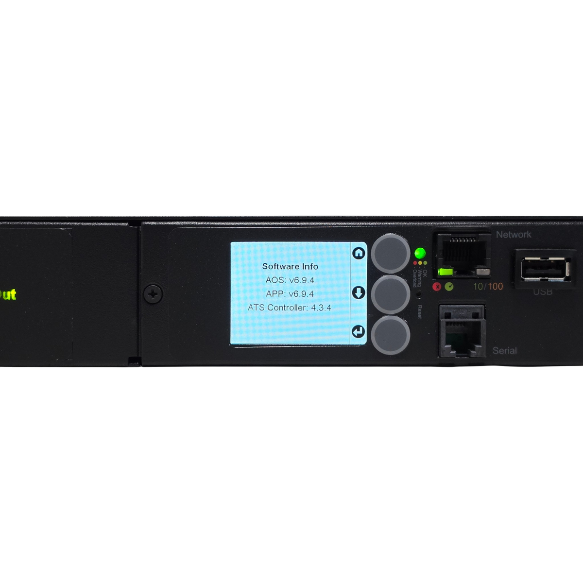 APC AP4421 230V 10A Rackmount Automatic Transfer Switch ATS 12x C13 Outlets PDU