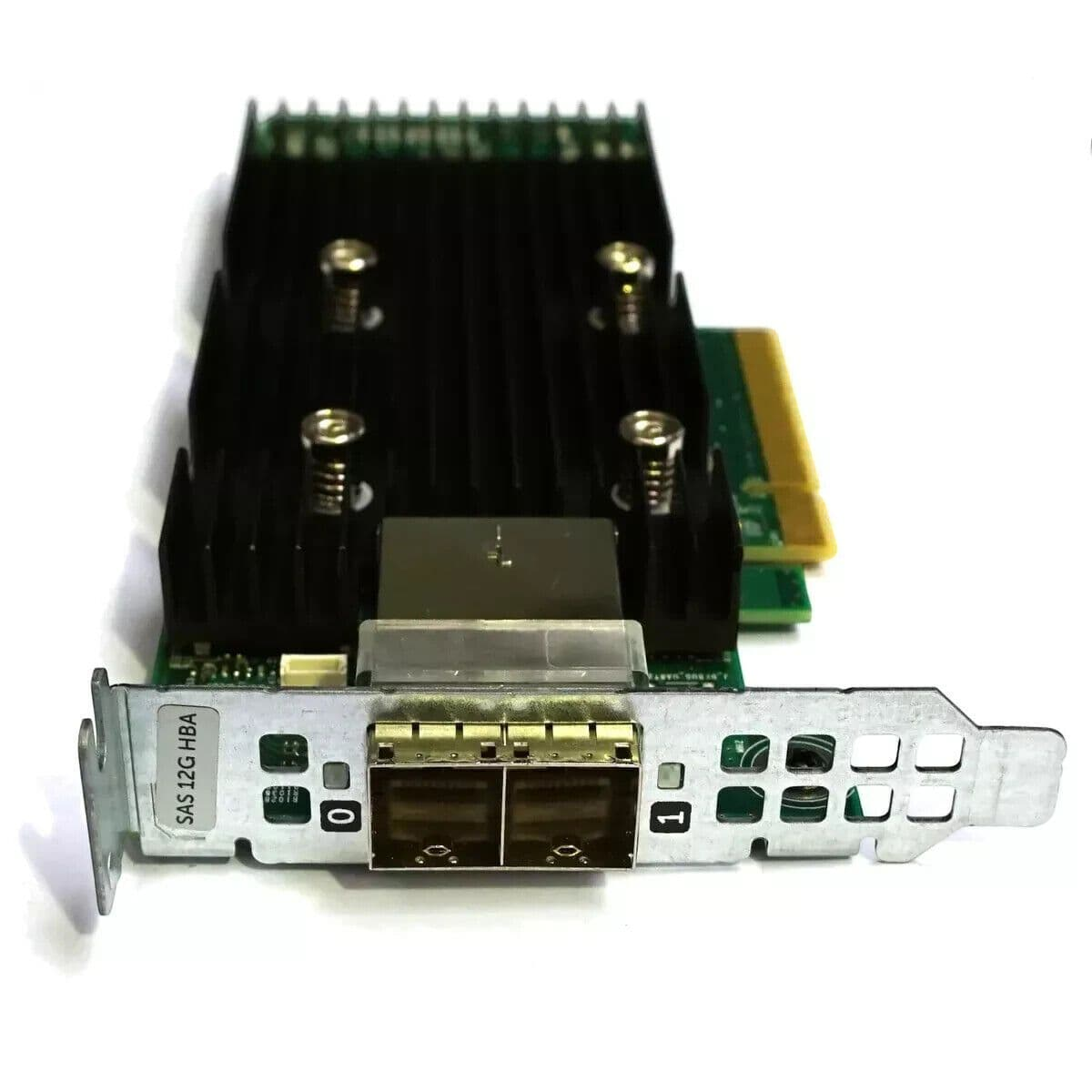 Dell PowerEdge 12Gbps SAS Dual Port External LP PCIe HBA Host Bus Adapter T93GD