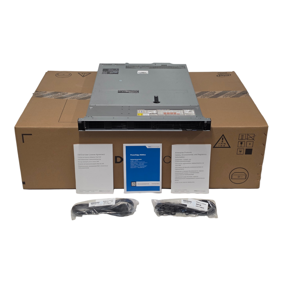 NEW Dell PowerEdge R660XS 2x 4/5th Gen Scalable CPU 16DIMM Diskless CTO Server