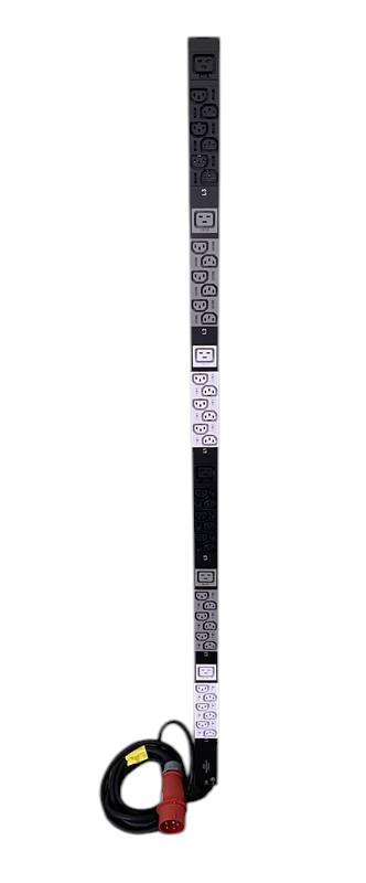 HPE P9Q58A G2 Basic 0U 3PH PDU 42 Outlet C13 C19 AC 200-240/346-415V 11000VA