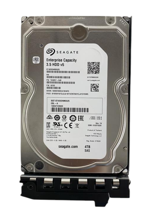 Fujitsu 4TB 7.2K 12G SAS 3.5" LFF HDD Hard Drive w/ Caddy - S26361-F5629-L400
