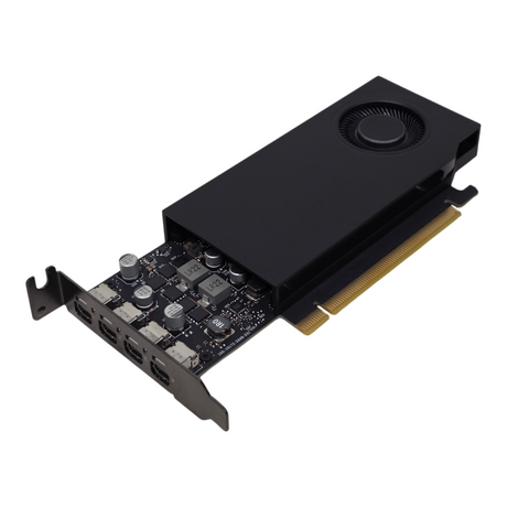 Dell VDJ6F NVIDIA RTX A400 4GB GDDR6 4x Mini DisplayPort GPU Half-Height Bracket