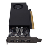 Dell VDJ6F NVIDIA RTX A400 4GB GDDR6 4x Mini DisplayPort GPU Half-Height Bracket