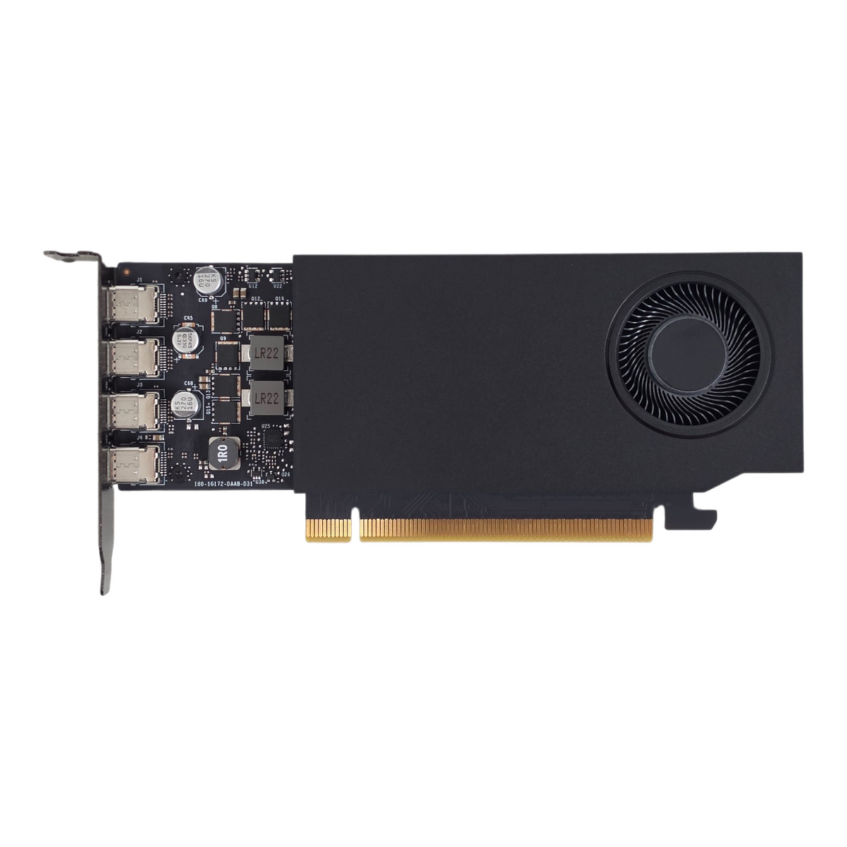Dell VDJ6F NVIDIA RTX A400 4GB GDDR6 4x Mini DisplayPort GPU Half-Height Bracket