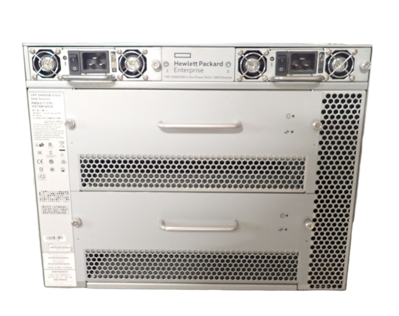 HPE SN8000B 4-Slot Power Pack+ 2x CP8 Processor 2x FC16-48 2x CR16-4 QK711B