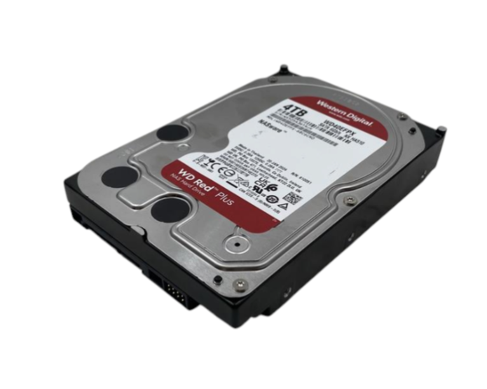Western Digital WD Red Plus 4TB 5.4K 6G SATA 3.5" LFF HDD Hard Drive WD40EFPX