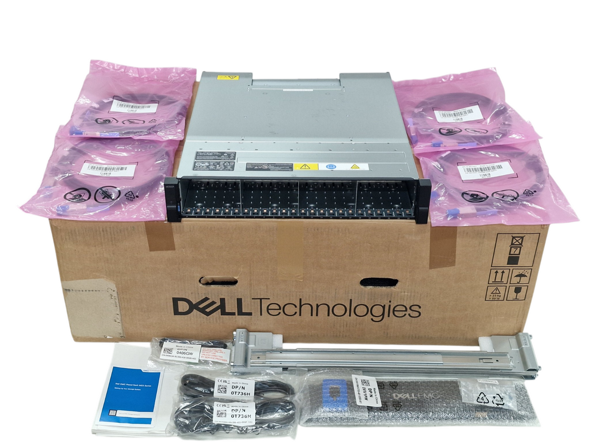 NEW Dell PowerVault ME5024 24x SFF Bay Storage Array 2x 12G-SAS Controller