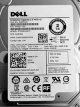 Dell XY986 ST2000NX0273 2TB 7.2K 12G SAS 2.5" SFF Hard Drive HDD in Caddy