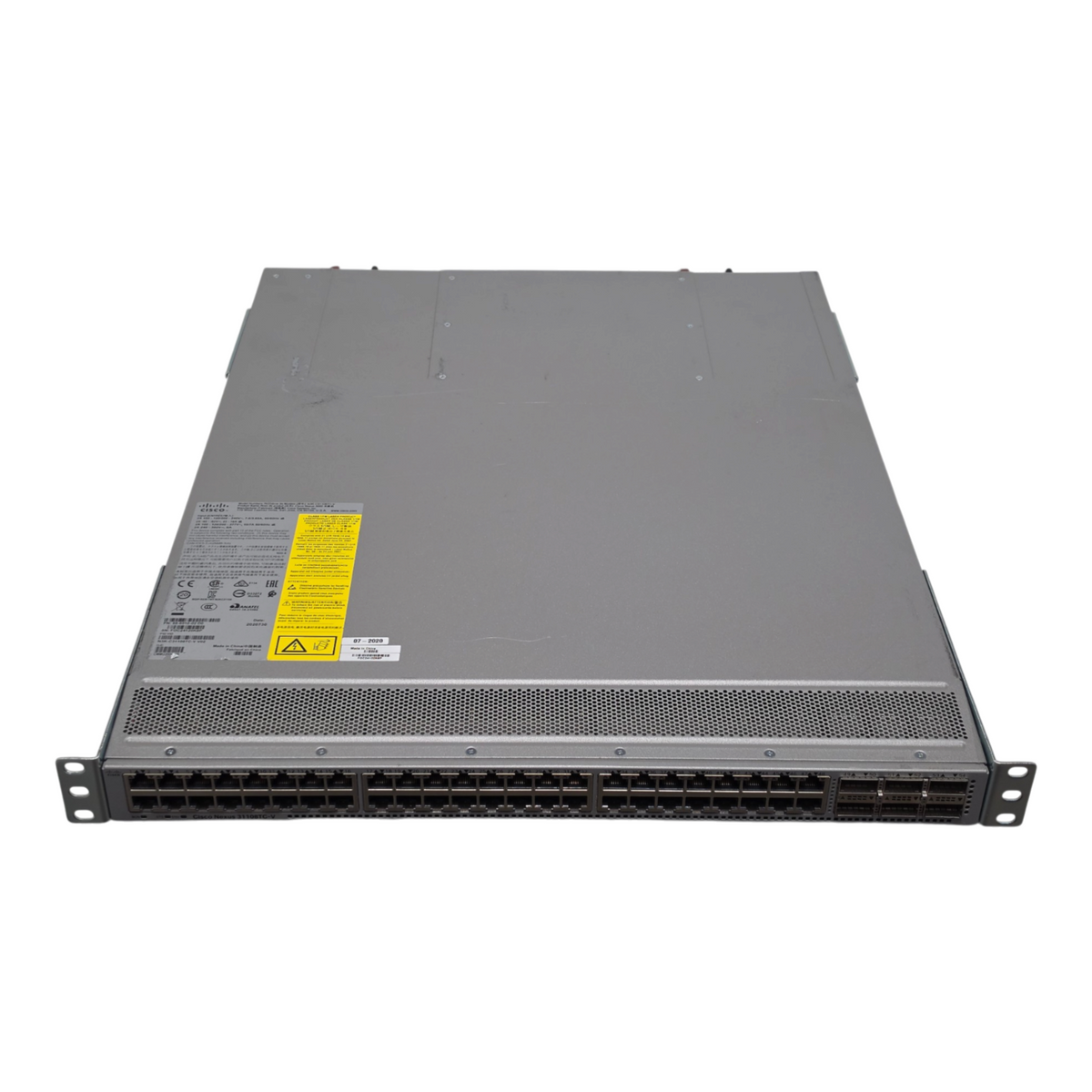 Cisco Nexus N3K-C31108TC-V 48x 10GBASE-T 6x 100G QSFP28 L3 F2B Network Switch