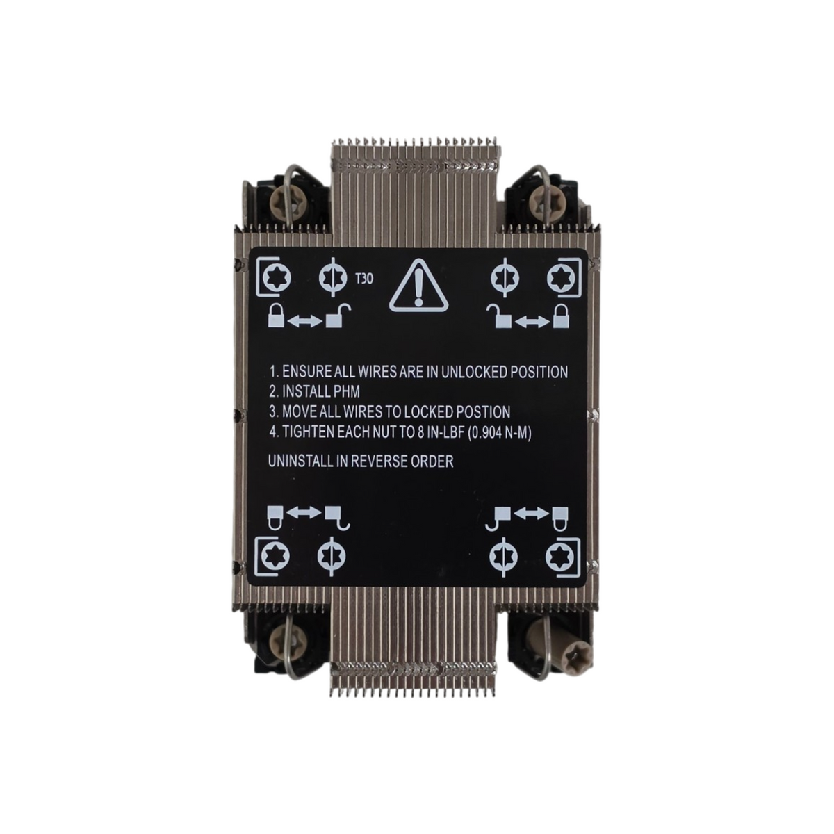 Supermicro SNK-P0078P 2U LGA4189 X12 Passive Server CPU Heatsink for Intel Xeon