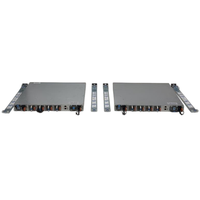 2x Dell PowerSwitch S4148T-ON 48x 10G RJ45 4x 100G QSFP28 2x 40G QSFP+ OS10 Perp
