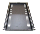 APC AR8123BLK Pillar Mount 1U 19" Sliding Vented Data Cabinet Slide Shelf 721mm