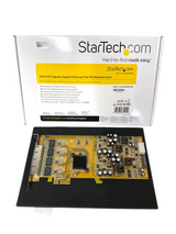 New Dell StarTech 4Port Gigabit PoE PCIe Network Adapter Card ST4000PEXPSE 453GD
