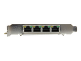 New Dell StarTech 4Port Gigabit PoE PCIe Network Adapter Card ST4000PEXPSE 453GD