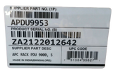 NEW APC APDU9953 Switched Rack 9000 Series PDU 230V 21 x C13 3 x C19 32A ZeroU