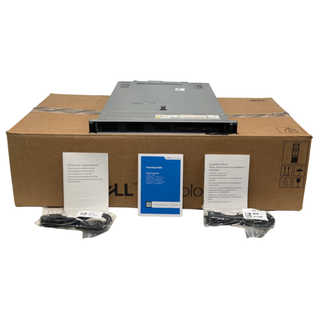 New Dell PowerEdge R660 2x 4/5th Gen Scalable CPU 32-DIMM Diskless CTO Server