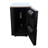 APC AR4024IX43 NetShelter CX 24U 750mm x 1130mm Soundproof Server Rack Enclosure