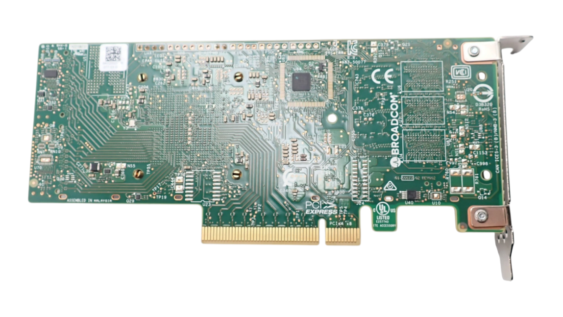 Broadcom 9500-8i A8T-50077 HBA 8-Port 12Gb/s Tri-Mode Storage Adapter SAS3808 HH