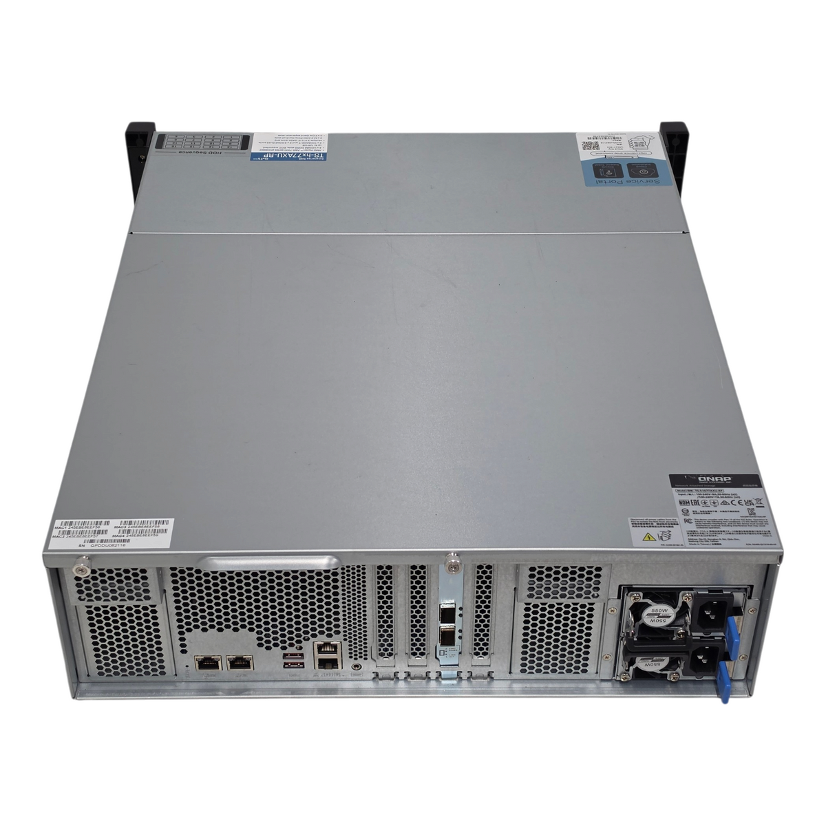QNAP TS-H1677AXU-RP 16x 3.5" LFF SATA 6G 32GB DDR5 3U Rackmount NAS DISKLESS
