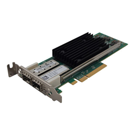 Dell QLogic QLE2772L-DEL Dual Port 32G SFP+ FC PCIe 4.0 x8 HBA Half Height NMDJF