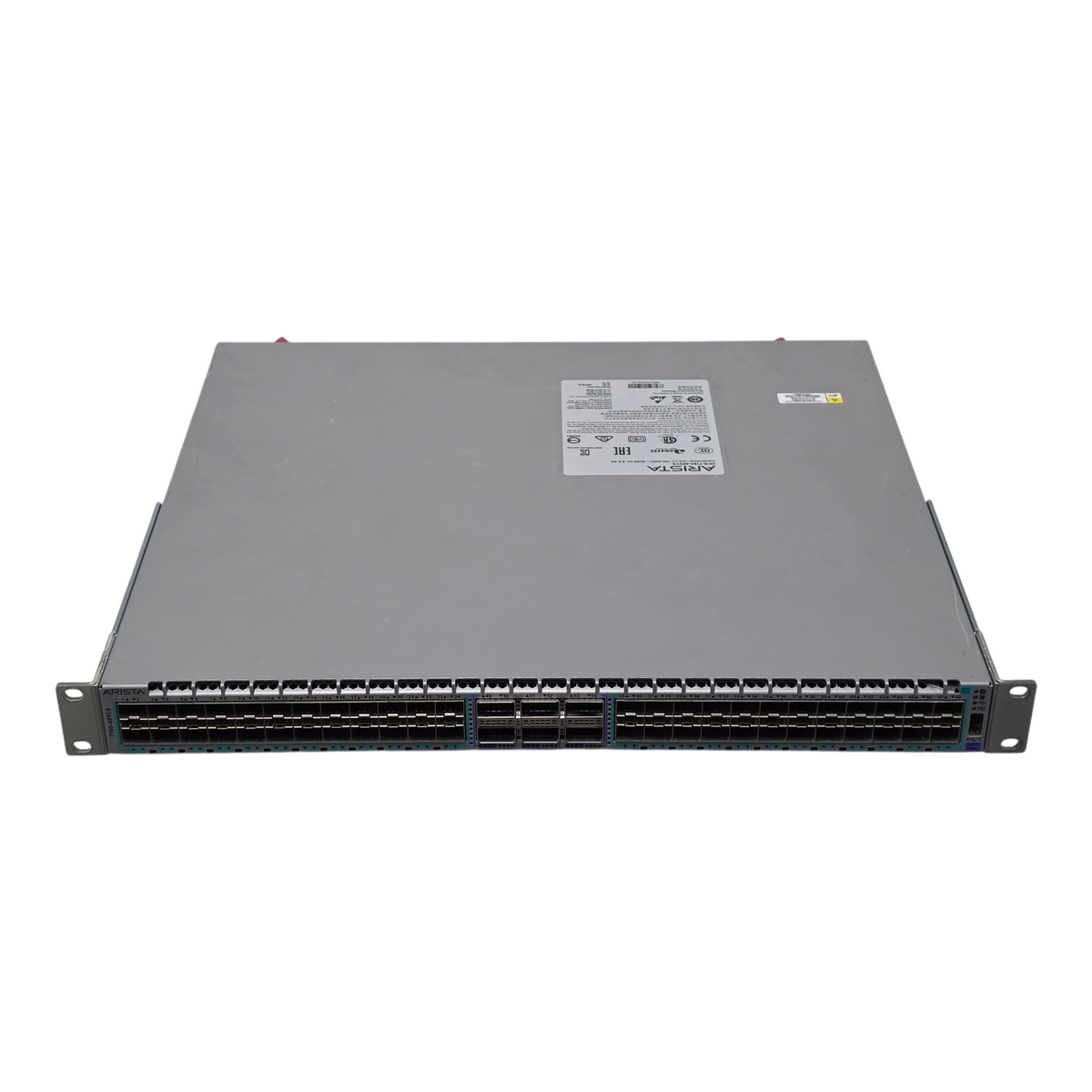Arista DCS-7160-48YC6-F 48x 25GbE SFP28 6x 100GbE QSFP28 F2B Airflow L3 Switch