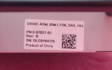 IBM Quantium Scaler i40/i80 LTO-6 SAS HH Tape Drive 3-07027-01 (6.25TB/2.5TB)