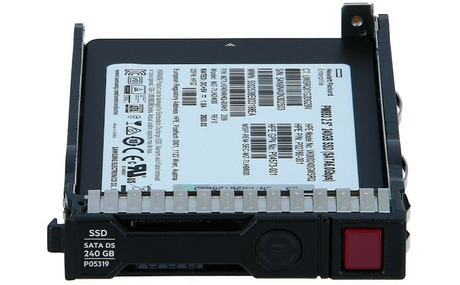 HPE 240GB 6G SATA RI MLC 2.5" Enterprise SSD with Caddy P04556-B21 P02760-001