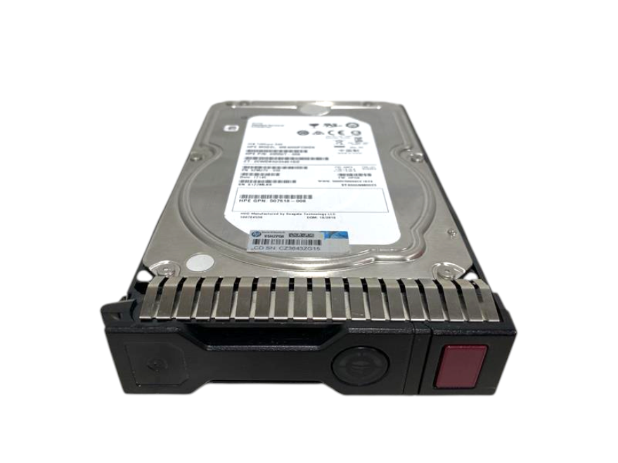 HPE 4TB 7.2K 6G SAS 3.5" LFF Midline HDD Hard Drive with Caddy - 695507-008