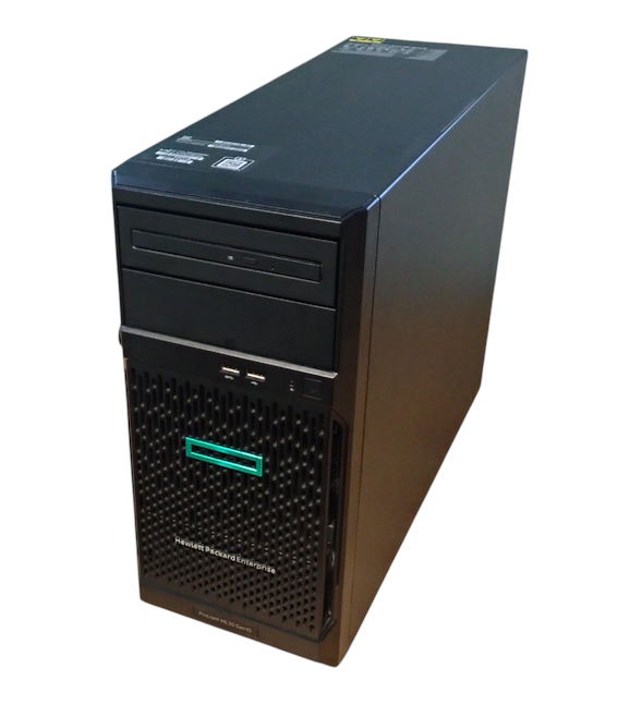 HPE ProLiant ML30 Gen10 1x E-2200 CPU 4-DIMM 8SFF 4U CTO Tower Server P06762-B21