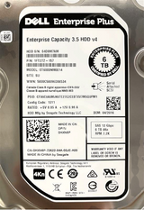 Dell Equallogic 6TB 7.2K 12G SAS 3.5" Enterprise HDD + Caddy HXN6P ST6000NM0014