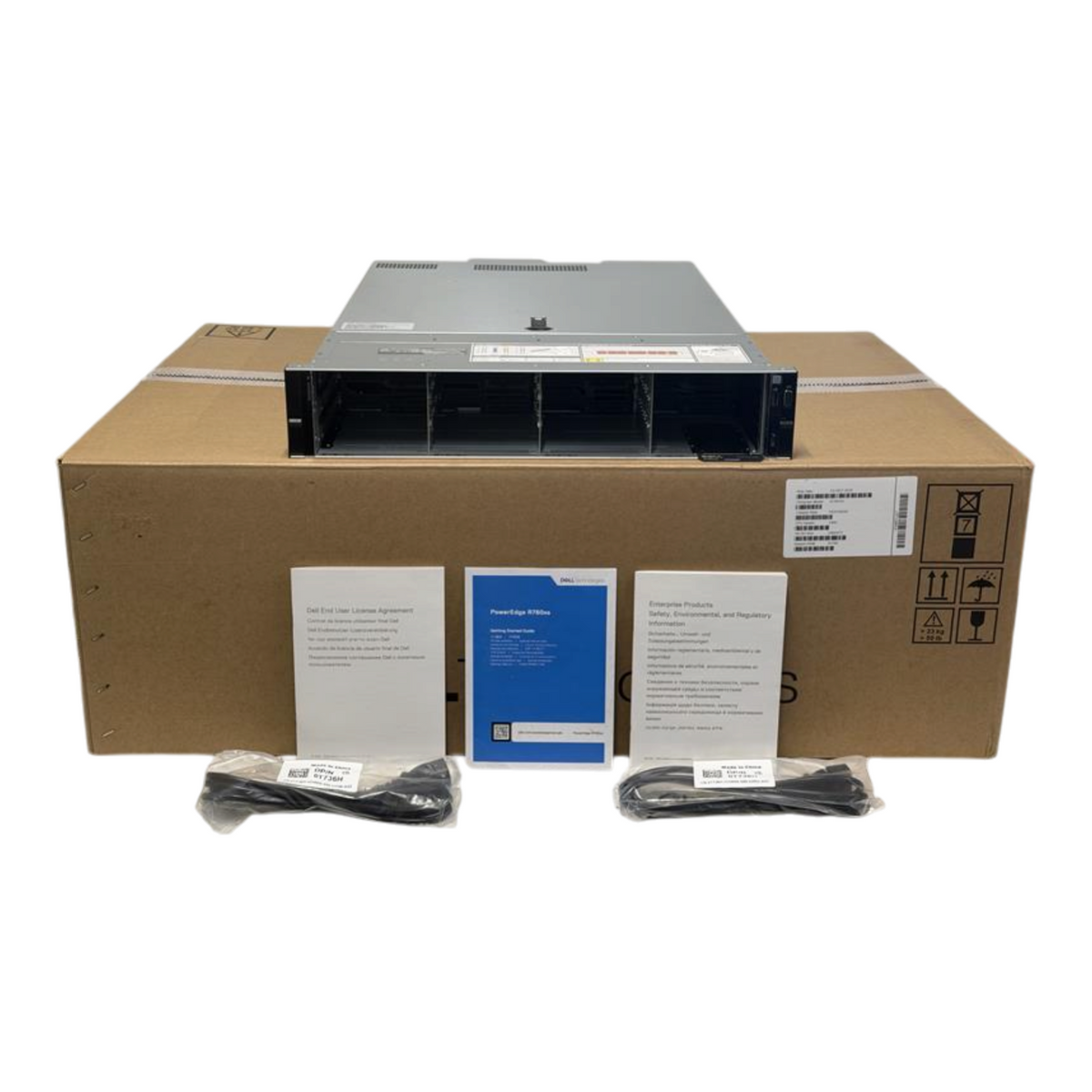 New Dell PowerEdge R760xs 2x 4/5 Gen Scalable CPU 16DIMM H755 12LFF CTO Server