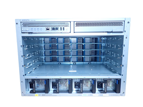 Arista DCS-7304 Switch chassis DCS-7300-SUP-D 4x DCS-7324X-FM  x  PWR-3KT-AC-B +