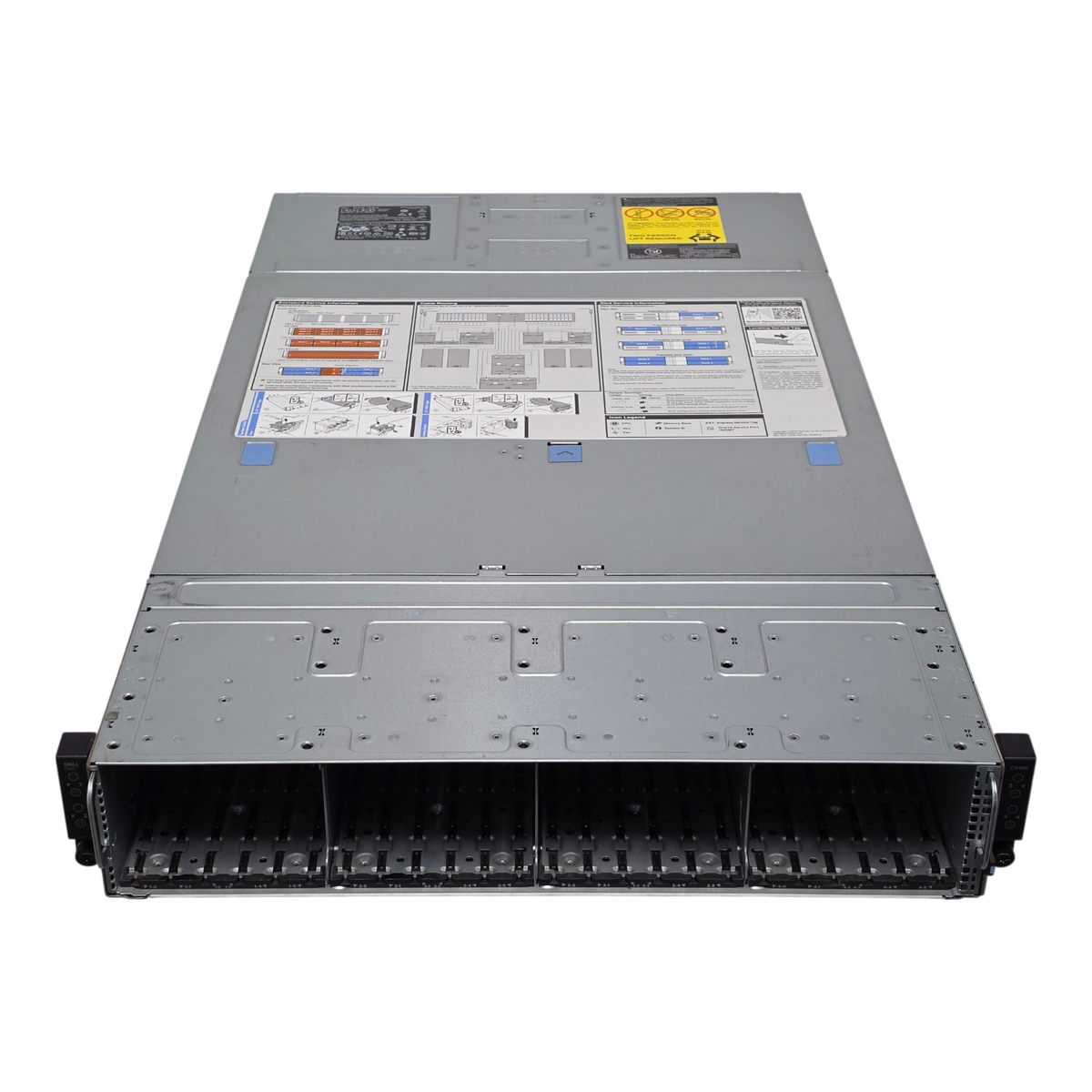 Dell PowerEdge C6400 24SFF (2xNVMe 4xSAS/SATA Per Node) 4-Node Chassis for C6525