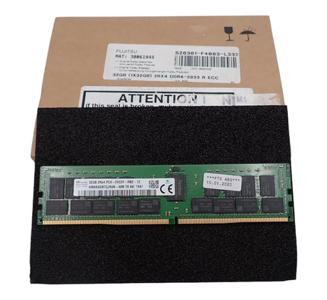NEW Fujitsu 32GB 2Rx4 PC4-2933Y DDR4 REG ECC Server Memory S26361-F4083-L332