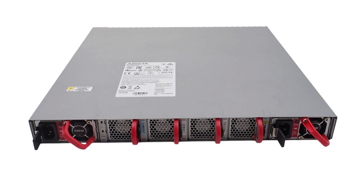 Arista 7050SX-64 48x 10G SFP+ 4x 40G QSFP+ F2B 2x PSU L3 Switch DCS-7050SX-64-F