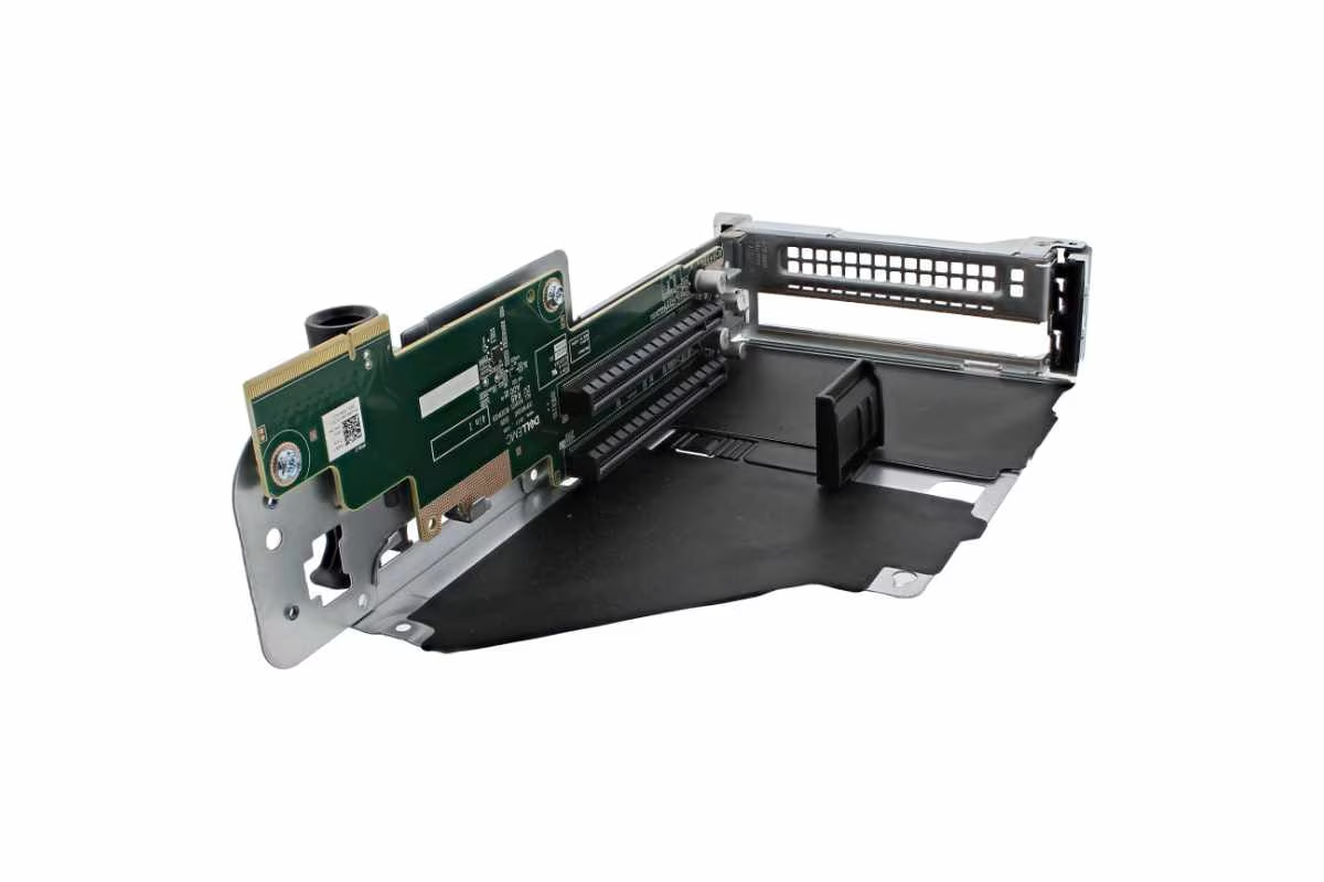 Dell PowerEdge R750 R760 2x PCIe x8 Gen4.0 Slots Riser Card 4B + Cage RK04H