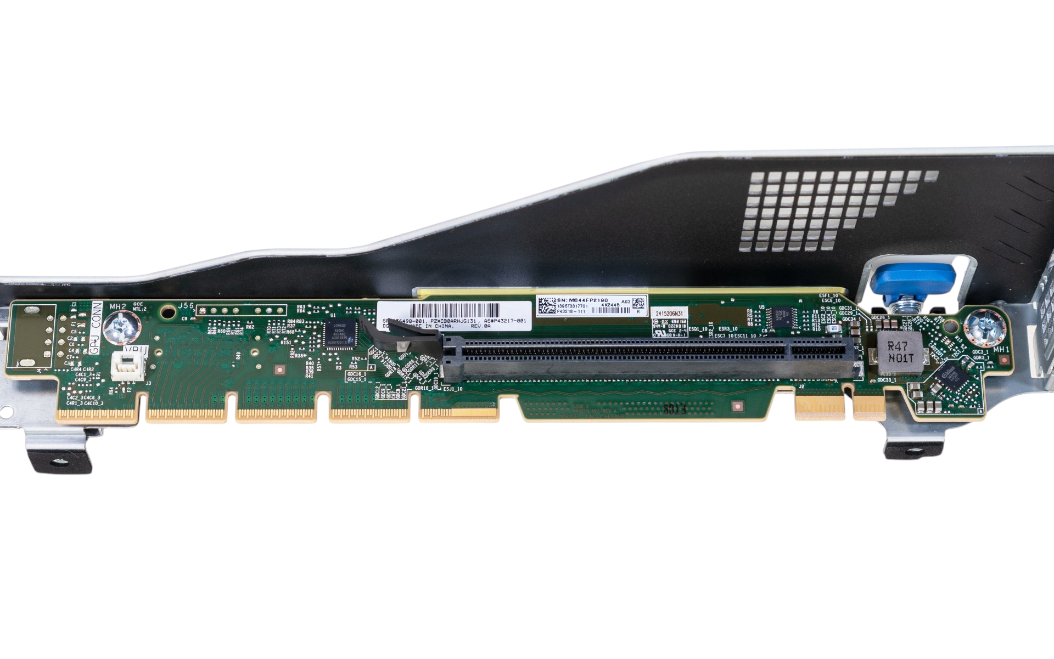 HPE DL360 Gen11 Secondary Riser 1x x16 PCIe 5.0 Low Profile with Cage P48903-B21