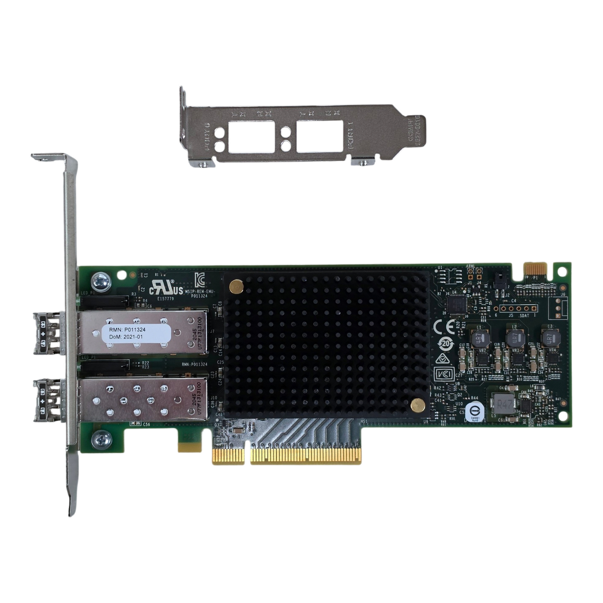 Emulex LPE32002-M2 Dual Port SFP+ 32Gb FC HBA w/Full & Half Height Bracket+SFP's