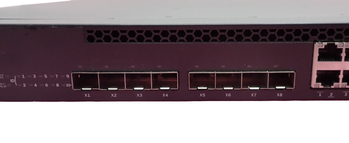 Brocade ICX 6610-24 24x 1GbE RJ45 + 8x 1/10GbE SFP + 4x 40G Stacking Port Switch