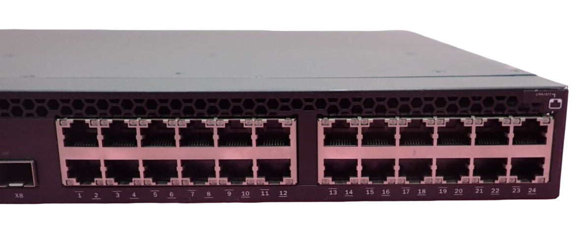 Brocade ICX 6610-24 24x 1GbE RJ45 + 8x 1/10GbE SFP + 4x 40G Stacking Port Switch