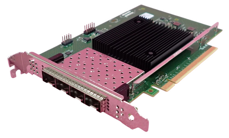New Dell Intel E810-XXVDA4 Quad Port 1/10/25GbE SFP28 Network Adapter VK88G