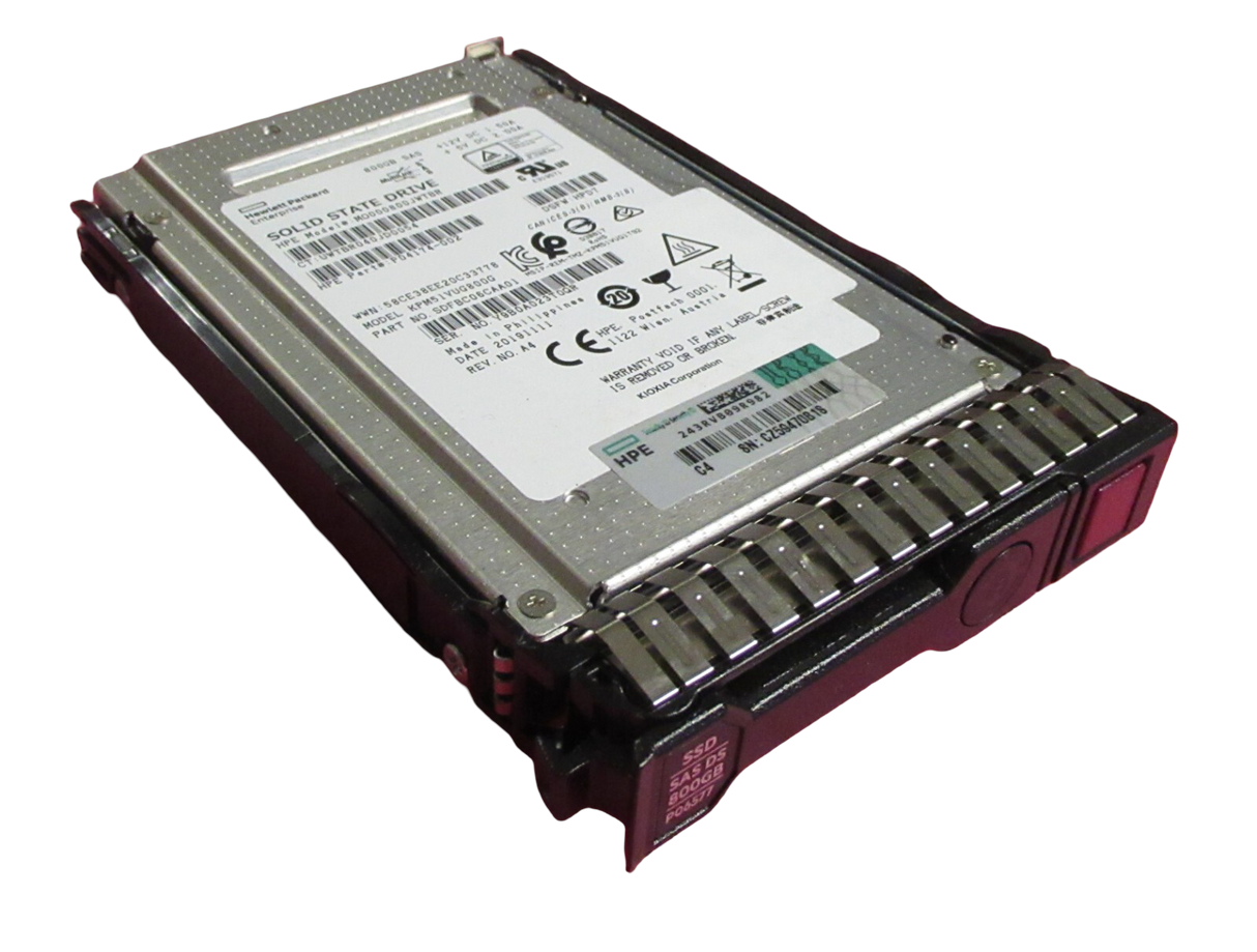 HPE 800GB SAS 12G MU 2.5" Hot-Plug Solid State Drive SSD P06577-001 P04527-B21