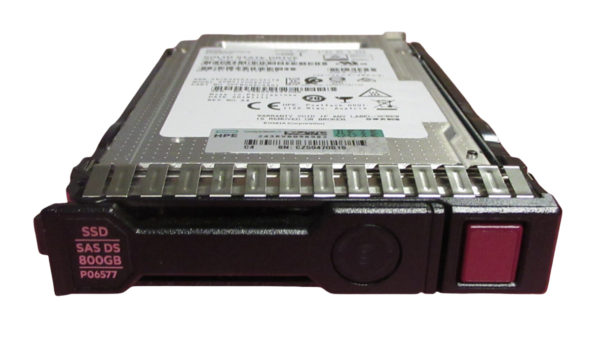 HPE 800GB SAS 12G MU 2.5" Hot-Plug Solid State Drive SSD P06577-001 P04527-B21