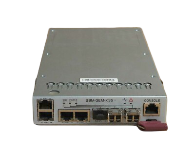 Supermicro 1/10GB Ethernet Switch Module Layer2/3 3x 10GB SFP Port SBM-GEM-X3S