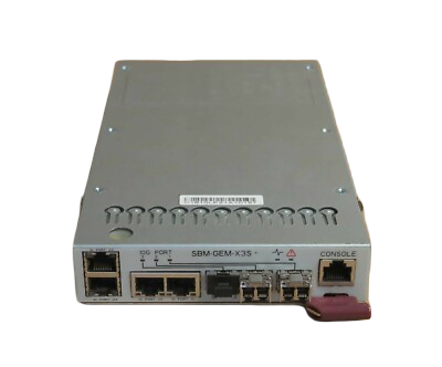 Supermicro 1/10GB Ethernet Switch Module Layer2/3 3x 10GB SFP Port SBM-GEM-X3S