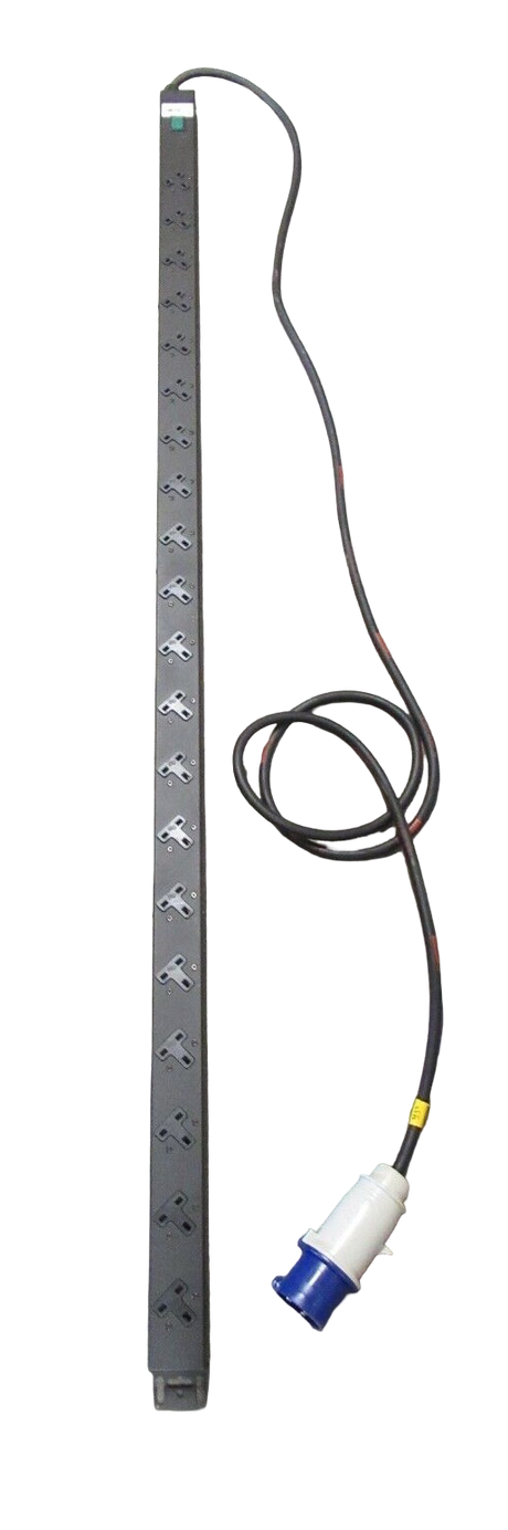 Cannon CP-XAR20-32 20 Way 13A UK Outlets Vertical Mount Right PDU With 32A Plug