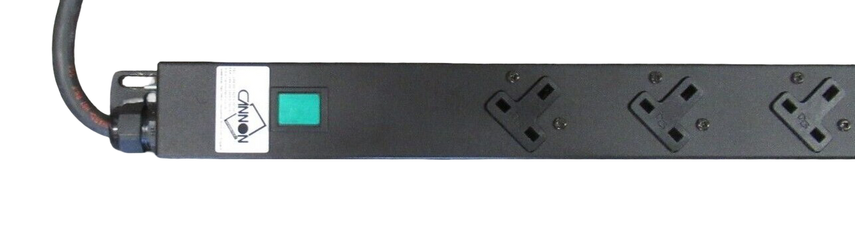 Cannon CP-XAR20-32 20 Way 13A UK Outlets Vertical Mount Right PDU With 32A Plug